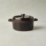Karaca Heritage Enamelled Cast Iron Stock Pot & Lid, 24cm, Red