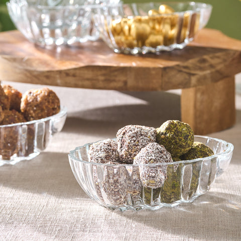 Karaca Oyster 6-Piece Serveware Set, Clear