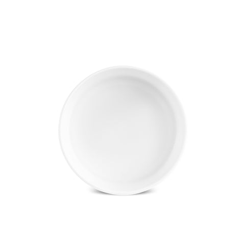 Karaca Salvare Diamond 18-Piece Bone China Dinner Set for 6 People, White