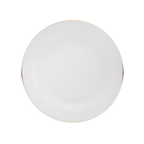 Karaca Stream Bone China Favaro 53-Piece Dinner Set for 12 People, Gold