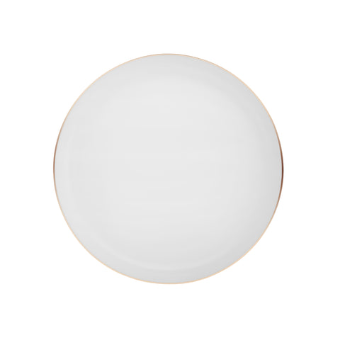 Karaca Stream Bone China Favaro 53-Piece Dinner Set for 12 People, Gold