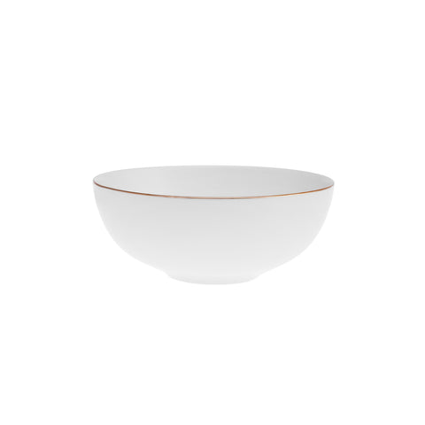 Karaca Stream Bone China Favaro 53-Piece Dinner Set for 12 People, Gold