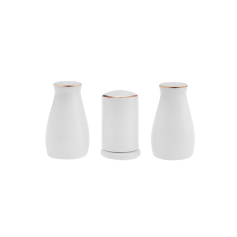 Karaca Stream Bone China Favaro 53-Piece Dinner Set for 12 People, Gold