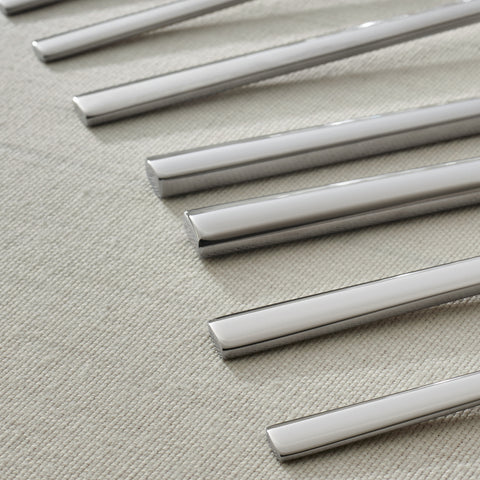 Karaca Halley 91-Piece Stainless Steel Cutlery Set with Serving Set for 12 People, Silver