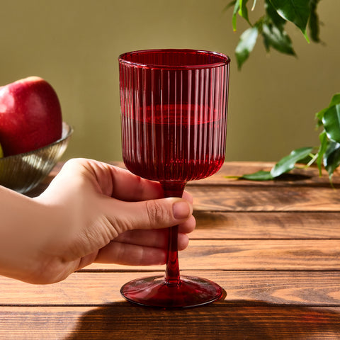 Karaca Zenith Wine Glass, 200ml, Red