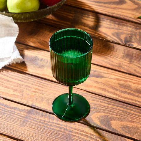 Karaca Zenith Wine Glass, 200ml, Emerald