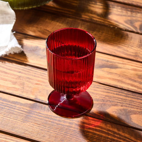Karaca Zenith Wine Glass, 350ml, Red