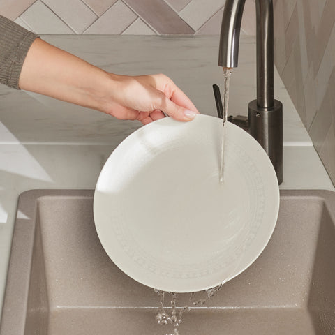 Karaca Bone China Artiste 26-Piece Serveware Set for 6 People, White