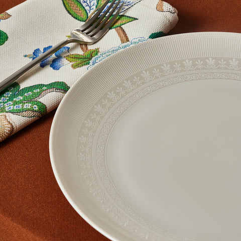 Karaca Bone China Artiste 26-Piece Serveware Set for 6 People, White