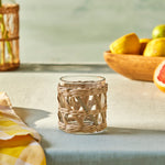 Karaca Waven Tumbler Glass, 285ml, Cream