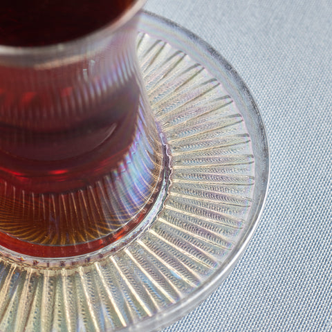 Karaca Lily 12-Piece Turkish Tea Set for 6 People, 170ml, Luster