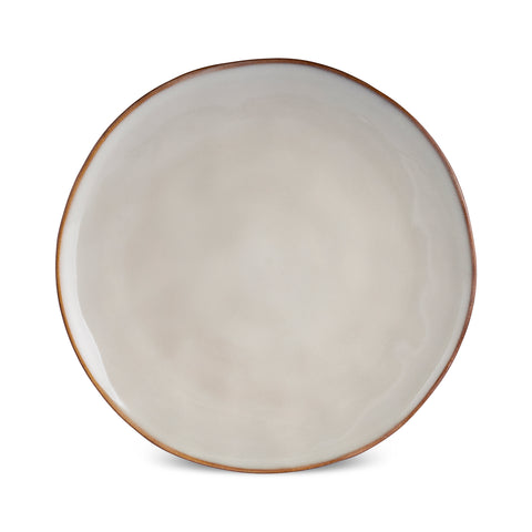 Karaca Aria Reactive Glaze Pizza Plate, 32cm, Beige