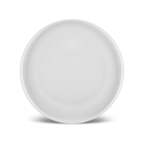 Karaca Stream Bone China Sirius 53-Piece Dinner Set for 12 People, White