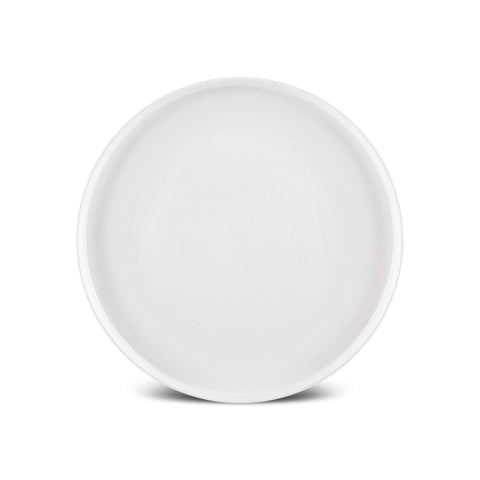Karaca Stream Bone China Sirius 53-Piece Dinner Set for 12 People, White