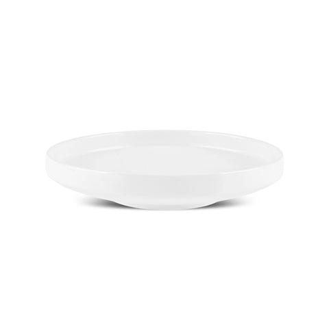 Karaca Stream Bone China Sirius 53-Piece Dinner Set for 12 People, White
