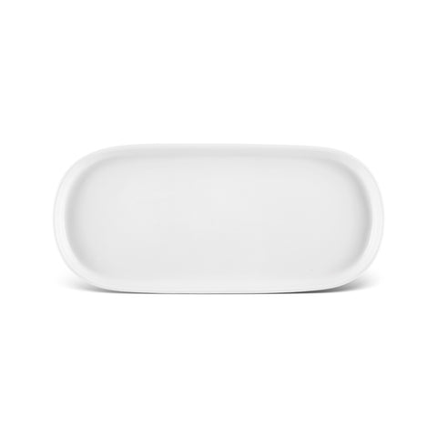 Karaca Stream Bone China Sirius 53-Piece Dinner Set for 12 People, White