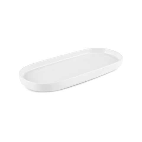 Karaca Stream Bone China Sirius 53-Piece Dinner Set for 12 People, White
