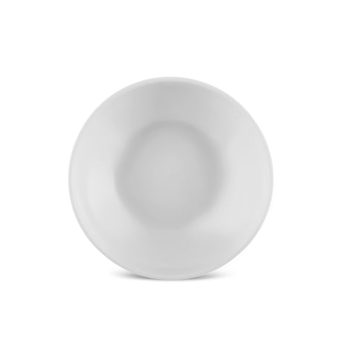 Karaca Stream Bone China Sirius 53-Piece Dinner Set for 12 People, White