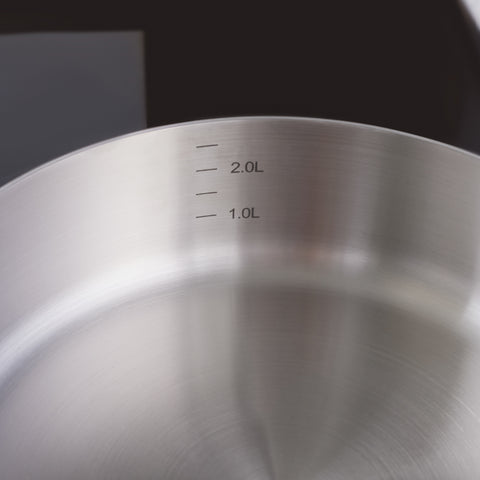 Karaca Rimova 3Ply Stainless Steel 8-Piece Induction Cookware Set with Flat Lid, Silver