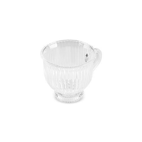 Karaca Hera 6-Piece Glass Tea Cup Set for 6 People, 200ml, Clear