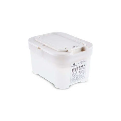 Karaca Spoonsafe Storage Container with Spoon, 500ml, White