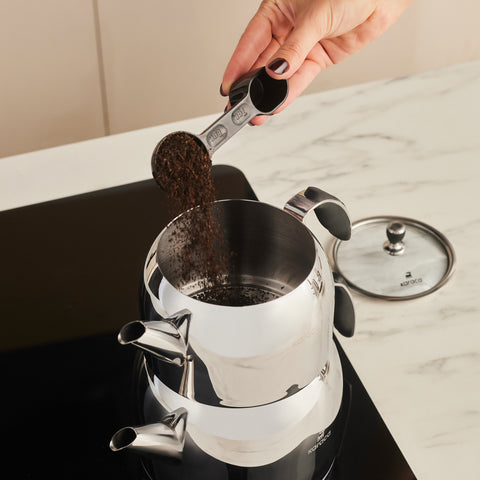 Karaca Stelly Stainless Steel Teapot Set, XL, Inox