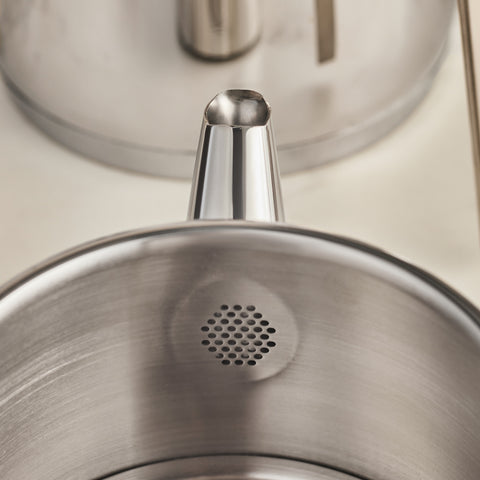 Karaca Steelina Stainless Steel Teapot Set, XL, Inox