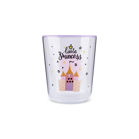 Karaca Kids 3-Piece Tumbler Glass Set, 315ml, Girl, Pink