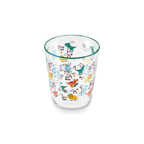 Karaca Kids 3-Piece Tumbler Glass Set, 315ml, Boy, Pink