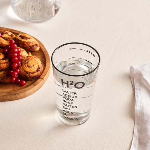 Karaca H20 Highball Glass, 570ml, Black