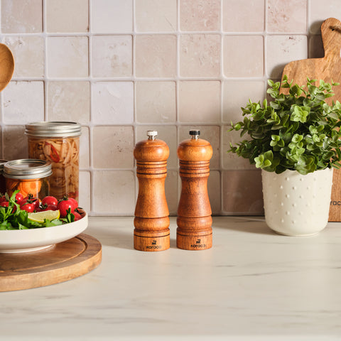 Karaca Nature Gind 2-Piece Spice Grinder, 15cm, Wood