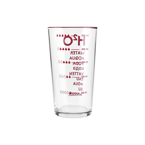 Karaca H20 Highball Glass, 570ml, Red