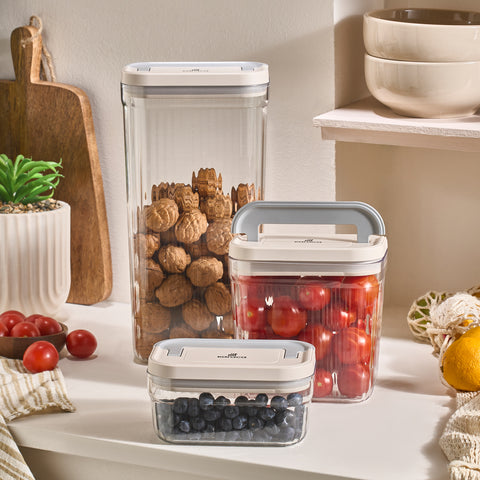 Karaca Flex 2-Piece Storage Container, 3200ml, Clear