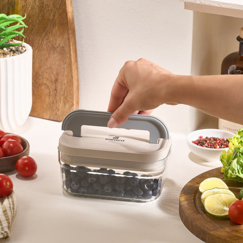 Karaca Flex 2-Piece Storage Container, 520ml, Clear