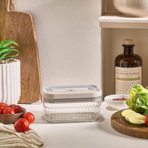 Karaca Flex 2-Piece Storage Container, 520ml, Clear