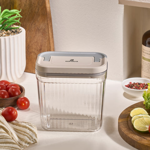 Karaca Flex 2-Piece Storage Container, 1500ml, Clear