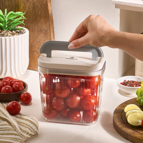 Karaca Flex 2-Piece Storage Container, 1500ml, Clear