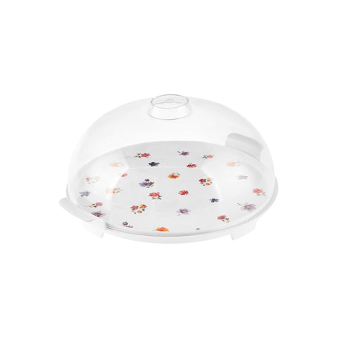 Karaca Fleur Cake Stand, 35cm, Multi