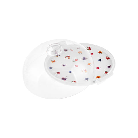 Karaca Fleur Cake Stand, 35cm, Multi