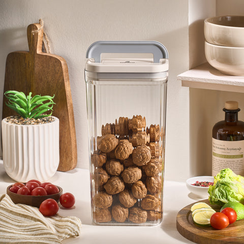 Karaca Flex 2-Piece Storage Container, 3200ml, Clear