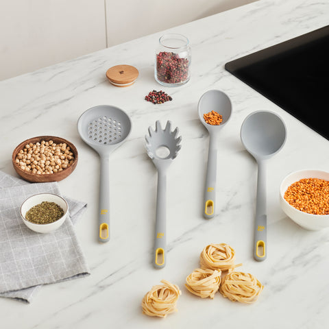 Karaca Silva Silicone Spoon, 33,5cm, Grey