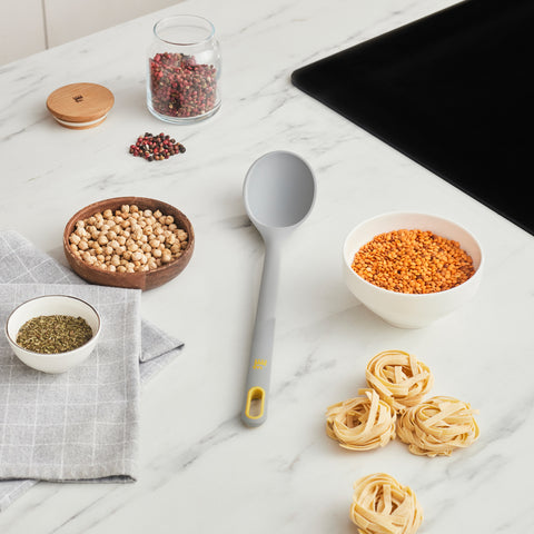 Karaca Silva Silicone Spoon, 33,5cm, Grey