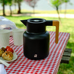Karaca Corelock Stainless Steel Flask, 1,6L, Black