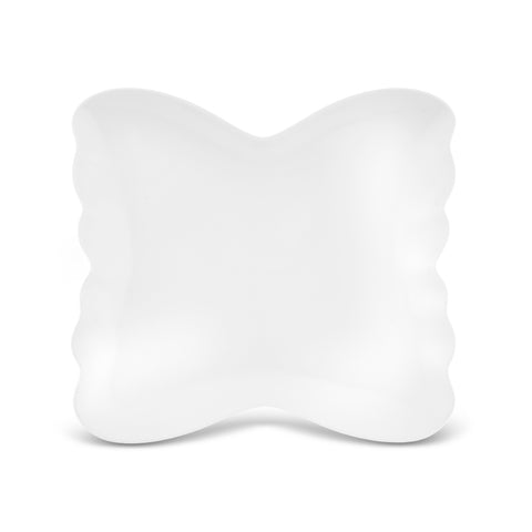 Karaca Stream Bone China Pieris 34-Piece Serveware Set for 6 People, White