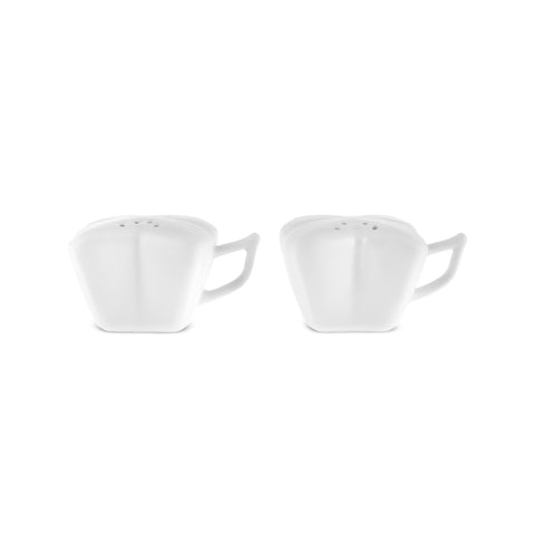 Karaca Stream Bone China Pieris 34-Piece Serveware Set for 6 People, White