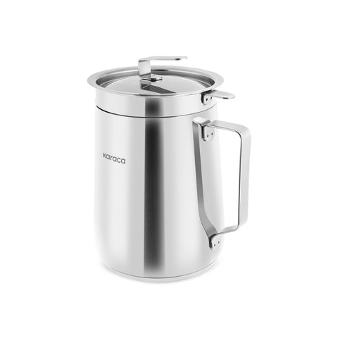 Karaca Minifry Stainless Steel Deep Frying Pot, 2L, Silver
