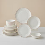 Karaca Elegance Bone China Festival 24-Piece Dinner Set for 6 People, Multi