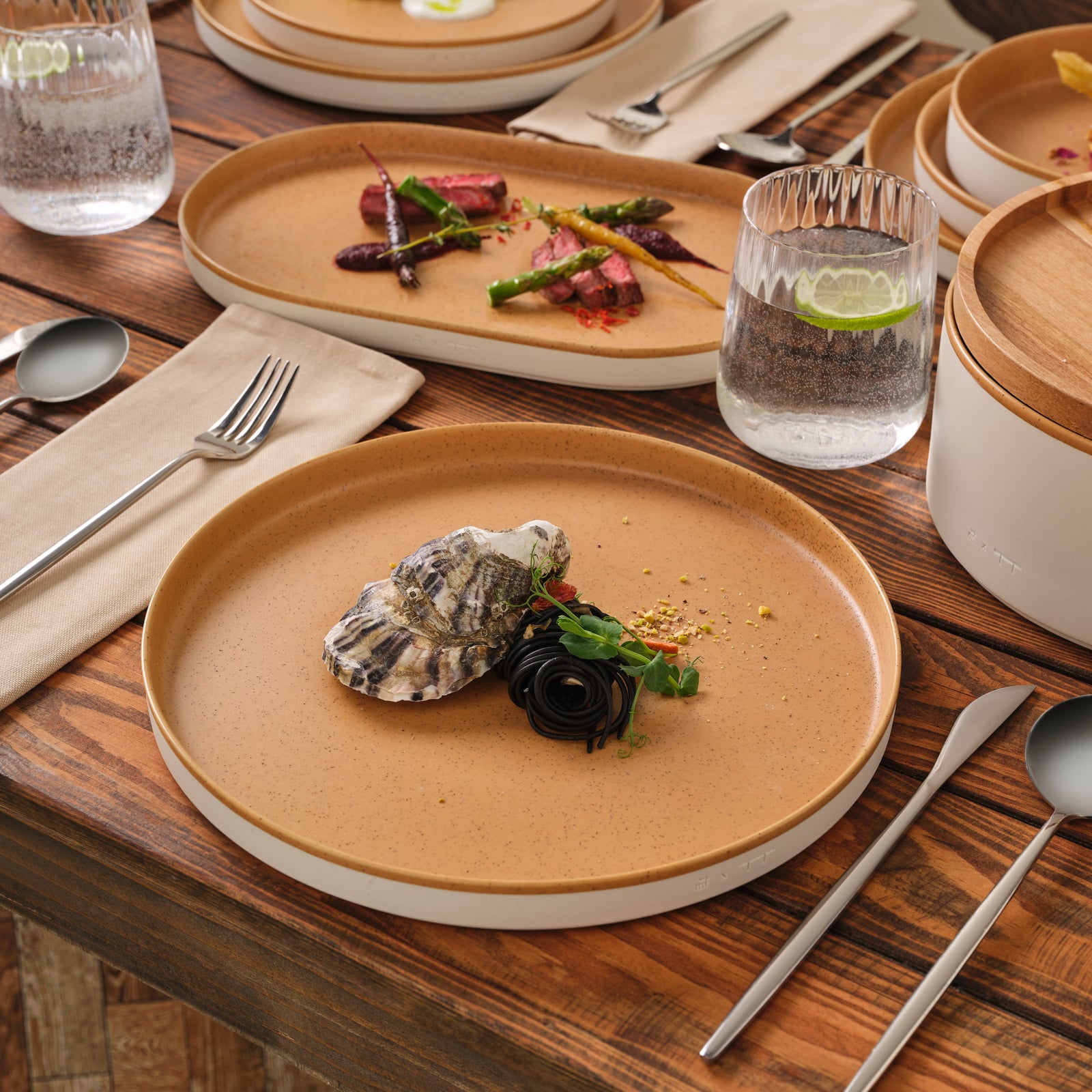 Karaca x Fatih Tutak Earth Collection 57-Piece Dinner Set for 12 Peopl