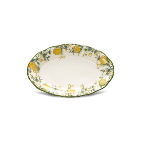 Karaca Limonelle 32-Piece Stoneware Serveware Set for 6 People, Yellow