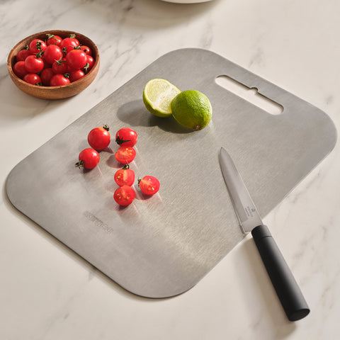 Karaca Stainless Steel Chopping Board, 26x34cm, Inox